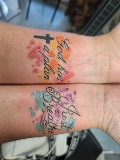 Explore ideas for ankle tattoos, creative tattoo ideas in League City, available at Zen Body Art & Adornment Tattoo Shop