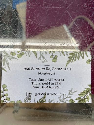Thrift Store «Clothes Tree», reviews and photos, 906 Bantam Rd, Bantam, CT 06750, USA