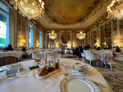 Restaurant le Meurice Alain Ducasse à Paris