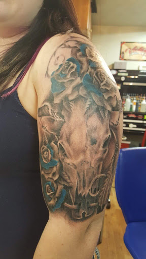 Explore tattoo placing ideas, creative tattoo ideas in Marion, available at Eternal Art Tattooing