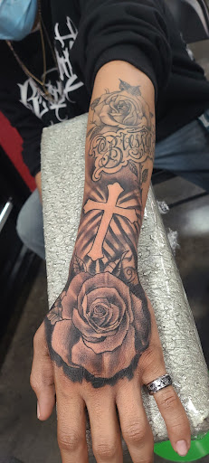 Explore mc escher tattoo ideas, creative tattoo ideas in Garden Grove, available at Dr. Tattoo Studio