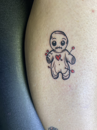 Explore little hand tattoo ideas, creative tattoo ideas in Whiteville, available at Coup de Gras 2.0 Tattoo and Body Piercing