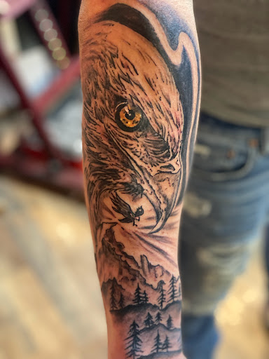 Explore friendship tattoo ideas for 3, creative tattoo ideas in Pikeville, available at The Carbon Canary Tattoo Studio