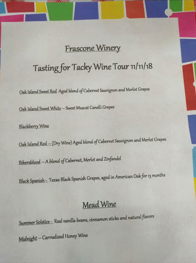 Winery «Frascone Winery», reviews and photos, 308 Bayside Dr, Anahuac, TX 77514, USA