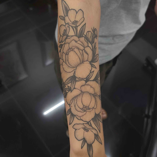 Explore bartender tattoo ideas, creative tattoo ideas in Addison, available at Cat Tattoo