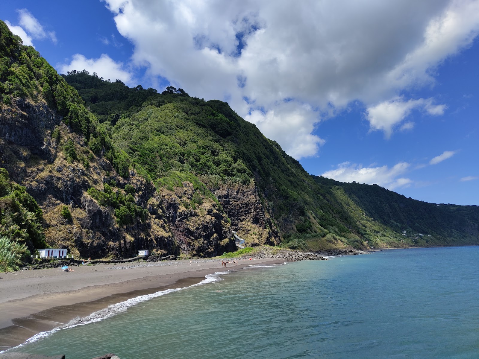 Foto von Praia do Lombo Gordo mit eine gerade küstenlinie