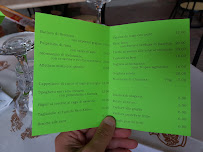 Menu du Osteria Scciancalegn à Bondeno