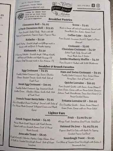 Cafe «Sweet Lemon Inn & Kitchen», reviews and photos, 812 S Church St, Georgetown, TX 78626, USA