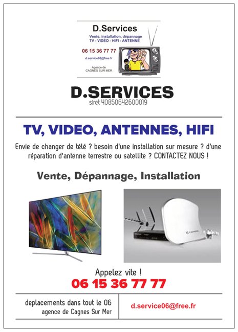 D.Services Service de réparation d'équipements audiovisuels