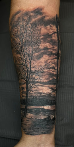 Explore tattoo fill ideas, creative tattoo ideas in Las Vegas, available at Club Tattoo The Venetian Grand Canal Shoppes