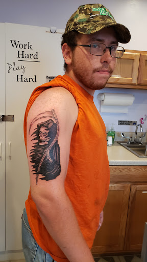 Explore aerosmith tattoo ideas, creative tattoo ideas in Davis, available at SIX GUN SOUND TATTOO