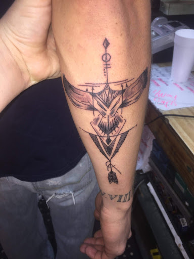 Explore nautical tattoos ideas, creative tattoo ideas in Paris, available at Twizted Dezignz