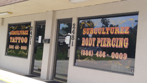 Tattoo and Piercing Shop «Subculturez Tattoo & Body Piercing», reviews and photos, 2481 N Volusia Ave, Orange City, FL 32763, USA