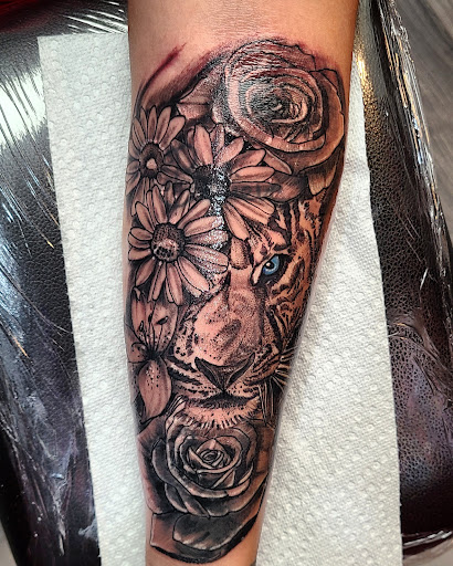 Explore motionless in white tattoo ideas, creative tattoo ideas in Cumberland, available at Queen City Ink