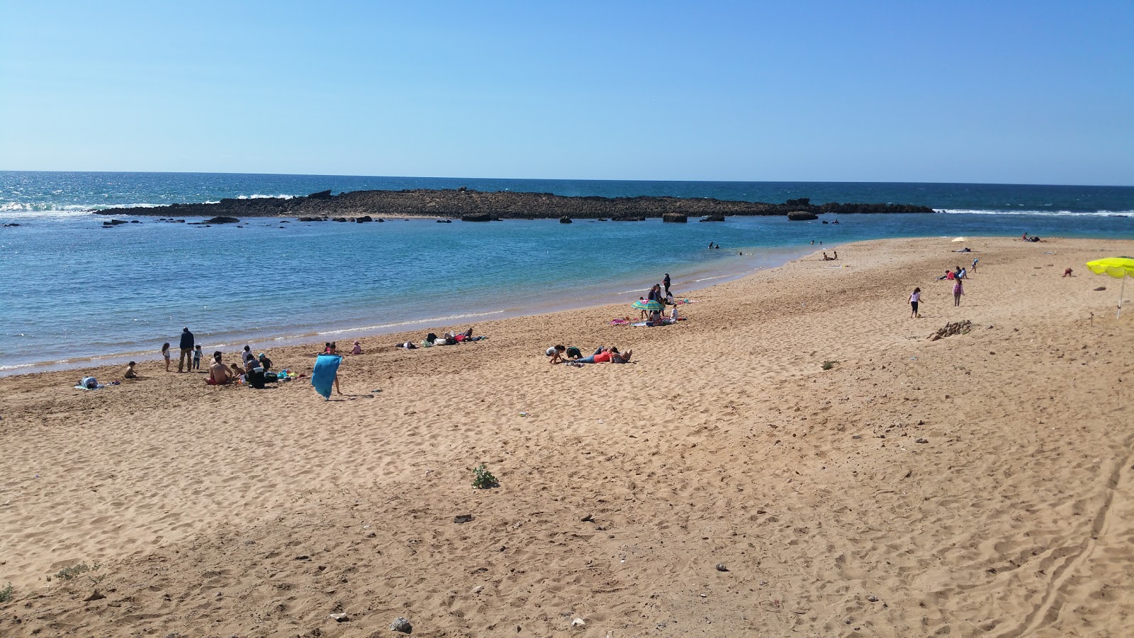 Plage d'Arc'in fotoğrafı parlak kum yüzey ile