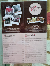 Carte du La Pause Pizza à Pernes-les-Fontaines