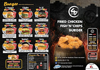 Menu / carte de 47 Fast Food : Fried Chicken, French Tacos, Burgers, Cheese Naan à Évian-les-Bains
