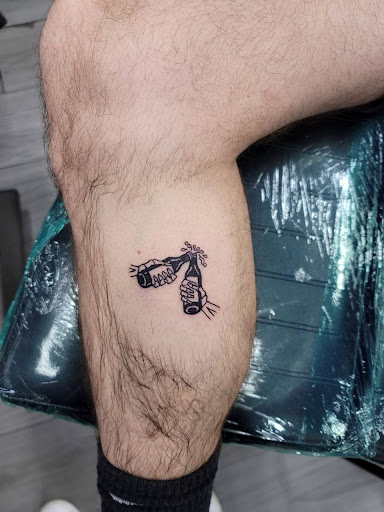 Explore gold tattoo ideas, creative tattoo ideas in Miami, available at Inkaholik Tattoos Kendall