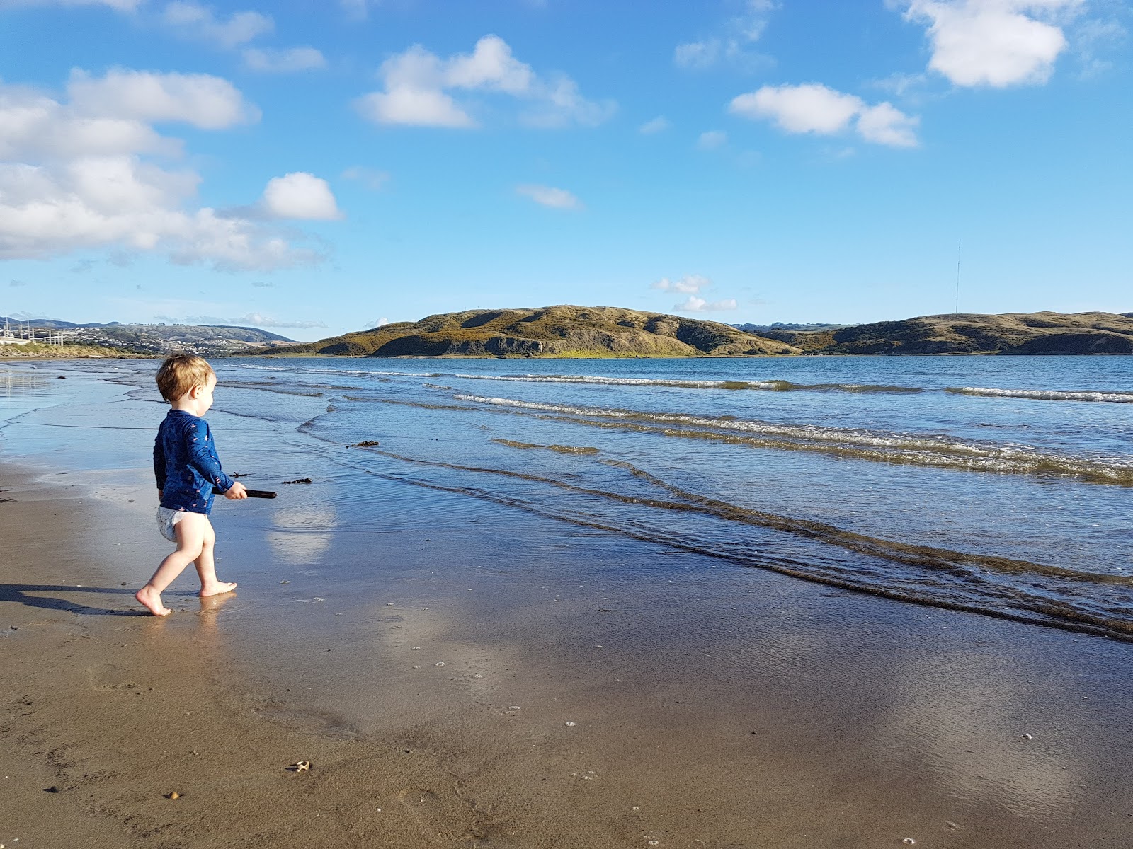 Valokuva Plimmerton Beachista. mukavuudet alueella