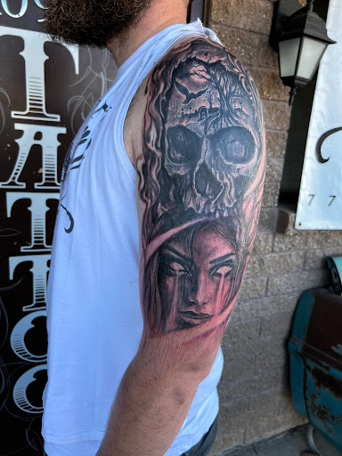 Explore davinci tattoo ideas, creative tattoo ideas in Elko, available at Freedom Tattoo