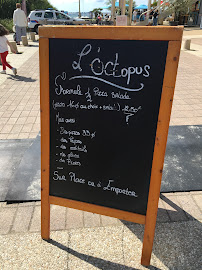 Pizzeria Octopus à Pornichet (le menu)