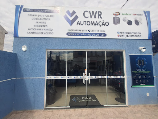 CWR AUTOMAÇÃO Instalação Manutenção e Venda de Câmeras de Segurança Cftv e Cerca Elétrica em Curitiba