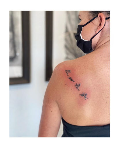Explore christian forearm tattoo ideas, creative tattoo ideas in Moline, available at ARTIST AIMEE TATTOOS - AF Tattoo Studio