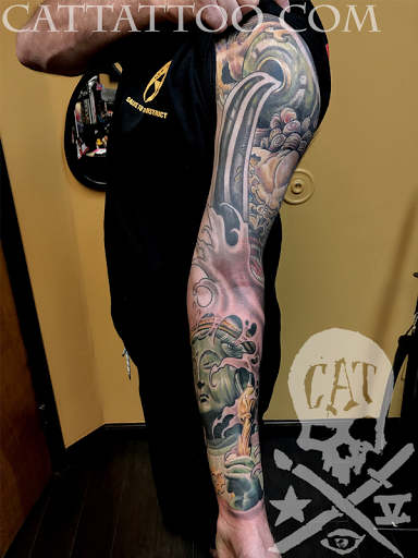 Explore you are enough tattoo ideas, creative tattoo ideas in Addison, available at Cat Tattoo