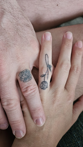 Explore husband name tattoo ideas small, creative tattoo ideas in Valparaiso, available at Early Bird Tattoo Company