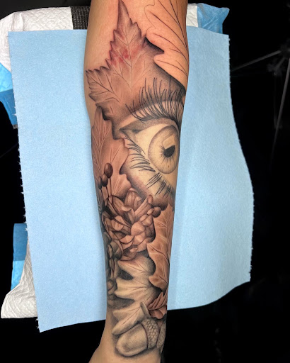 Explore tattoo ideas about music, creative tattoo ideas in Waxahachie, available at Satori Tattoo Collective