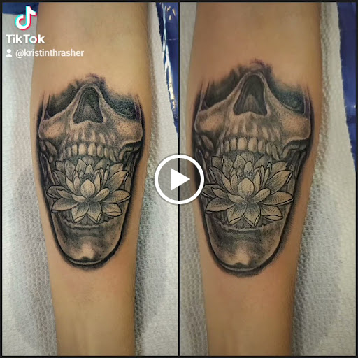 Explore gun tattoo ideas for men, creative tattoo ideas in Hillsboro, available at Reflections Art Gallery and Studio