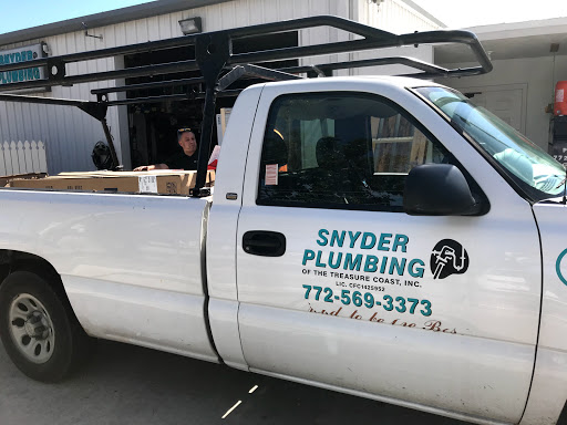 Plumber «Snyder Plumbing of the Treasure Coast, Inc.», reviews and photos, 1525 Old Dixie Hwy, Vero Beach, FL 32960, USA
