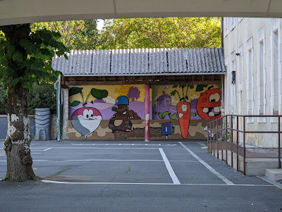 Graffiti Le Potager à Nontron