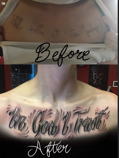 Explore dragon tattoo ideas for guys, creative tattoo ideas in Stuart, available at Urban Inkers Tattoos