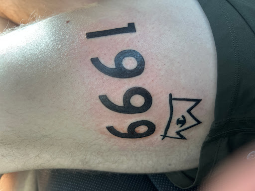 Explore leatherface tattoo ideas, creative tattoo ideas in Wentzville, available at Jammer Joint Tattoo