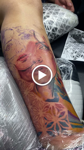 Explore psych tattoo ideas, creative tattoo ideas in Dallas, available at Legacy Arts Tattoo 2