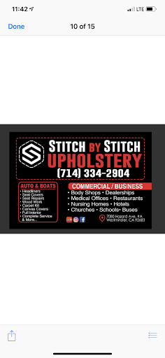 Stitch By Stitch Upholstery