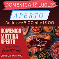 Carte du La Bottega Degli Sfizi à Uggiano Montefusco