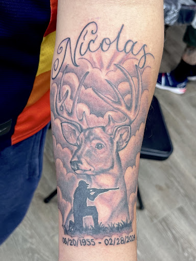 Explore leg tattoo ideas with meaning, creative tattoo ideas in Georgetown, available at One Love Tattoos