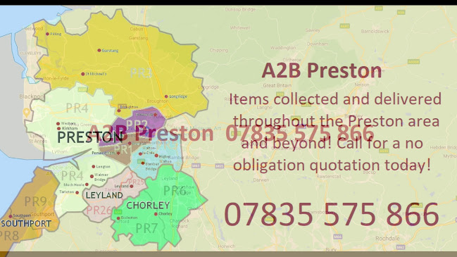 Reviews of A2B Preston in Preston - Courier service