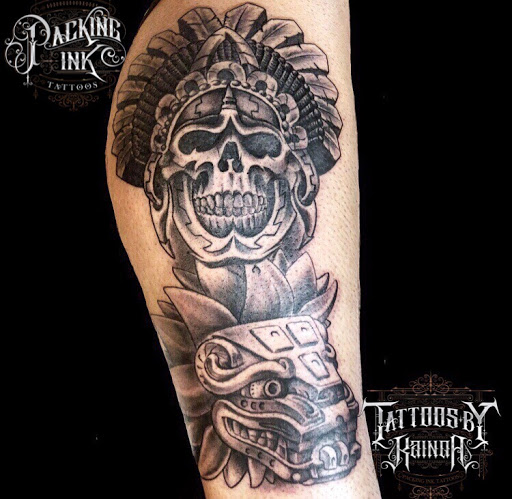 Explore michael myers tattoo ideas, creative tattoo ideas in Kailua Kona, available at Packing Ink Tattoos