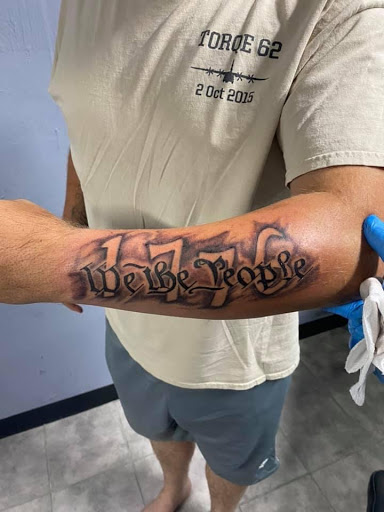 Explore tattoo ideas on thigh, creative tattoo ideas in Waco, available at INKFLO TATTOO & PIERCING
