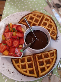 Gaufre du Restaurant végétarien Bistrot & Chocolat à Strasbourg - n°3