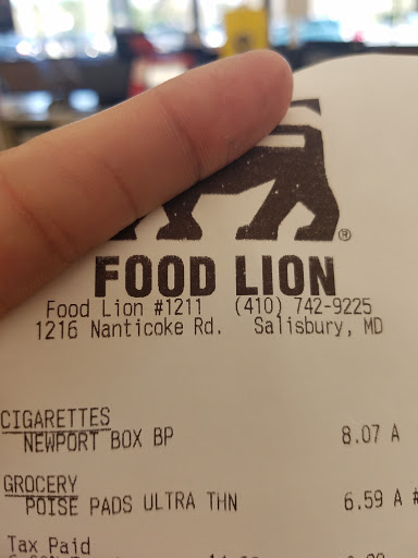 Grocery Store «Food Lion», reviews and photos, 1216 Nanticoke Rd, Salisbury, MD 21801, USA