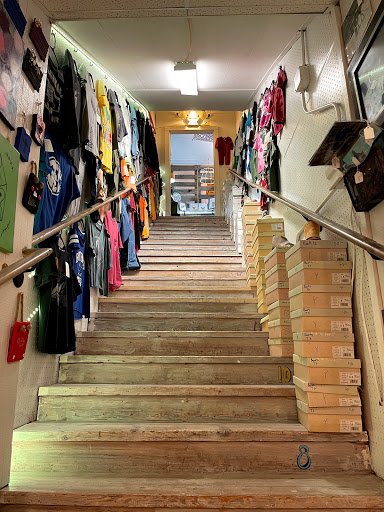 Upstairs...