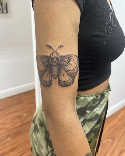 Explore route 66 tattoo ideas, creative tattoo ideas in Cocoa, available at Rorschach Tattoo Shop and Piercing Studio