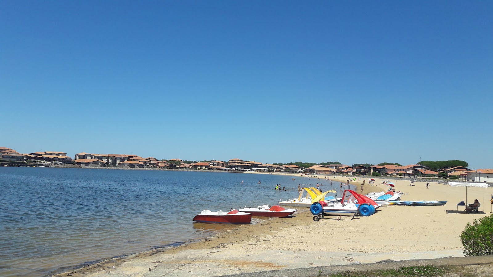 Foto van Plage du Lac voorzieningenruimte