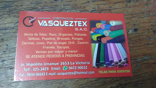Telas Vasqueztex S.A.C.