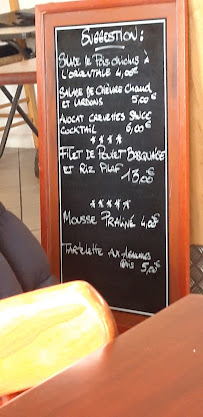 BistrOterre à Bléré menu