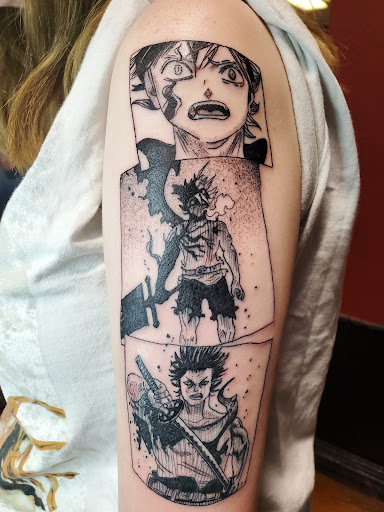 Explore small sailor moon tattoo ideas, creative tattoo ideas in Inverness, available at The Perfect Spot Tattoos